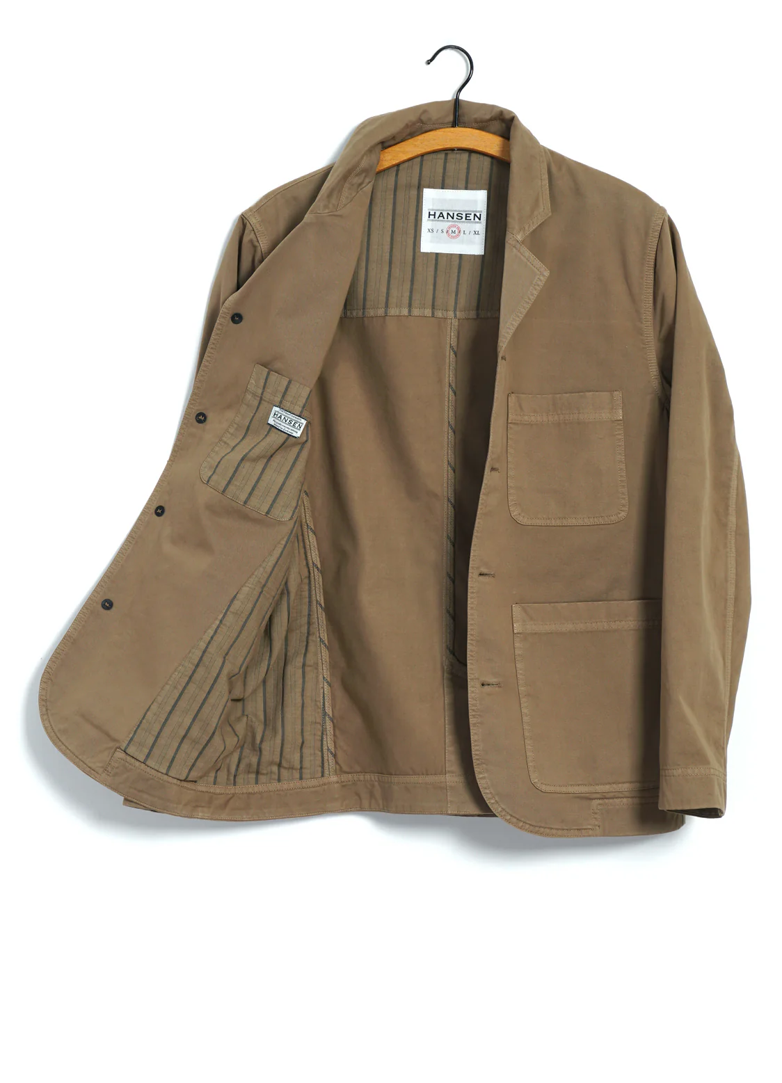 NICOLAI | Informal 4-button Blazer | Classic Beige - Image 2