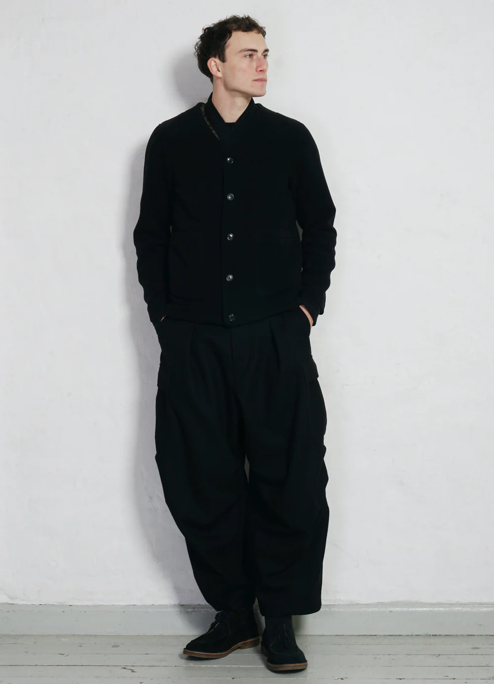 ADEL | Cardigan Jacket | Black - Image 2