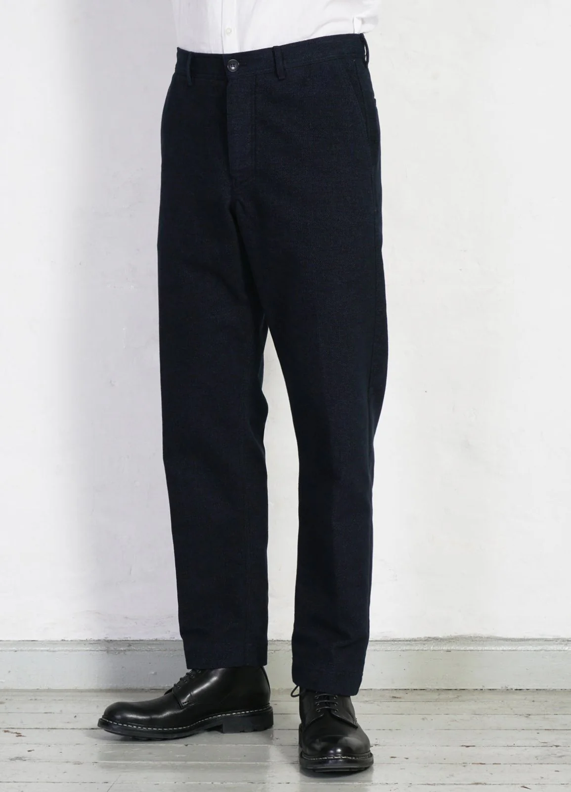 KEN | Wide Cut Trousers | Broken Blue - Image 4