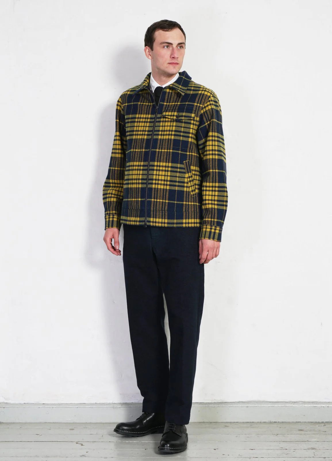 KEN | Wide Cut Trousers | Broken Blue - Image 7