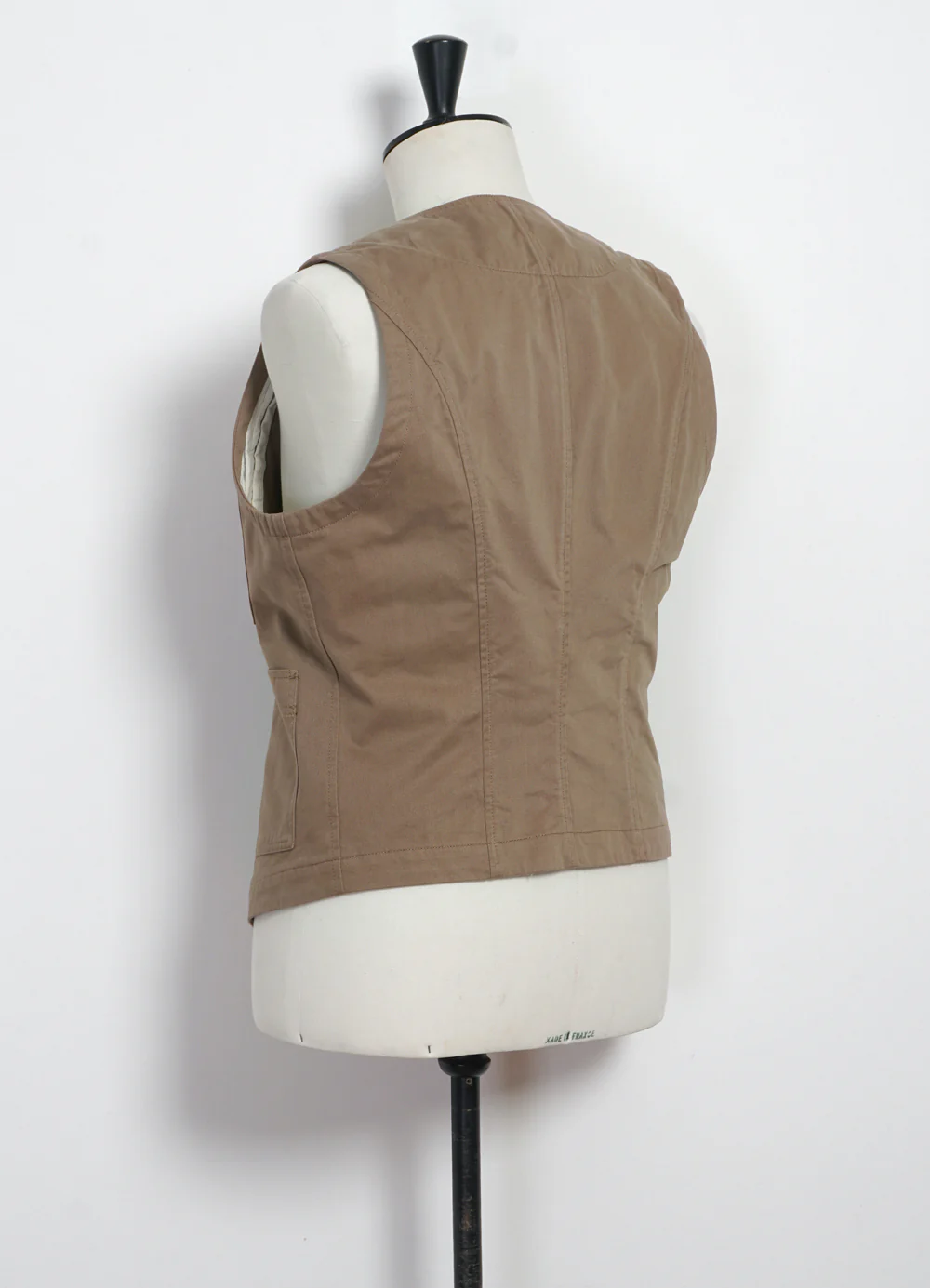 KNUD 29-56-7 | Workwear Waistcoat | Beige - Image 5