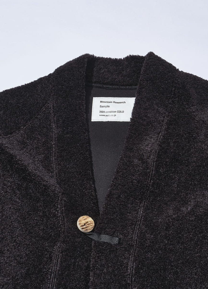 KURT | Toy Poodle Cardigan | Black - Image 3