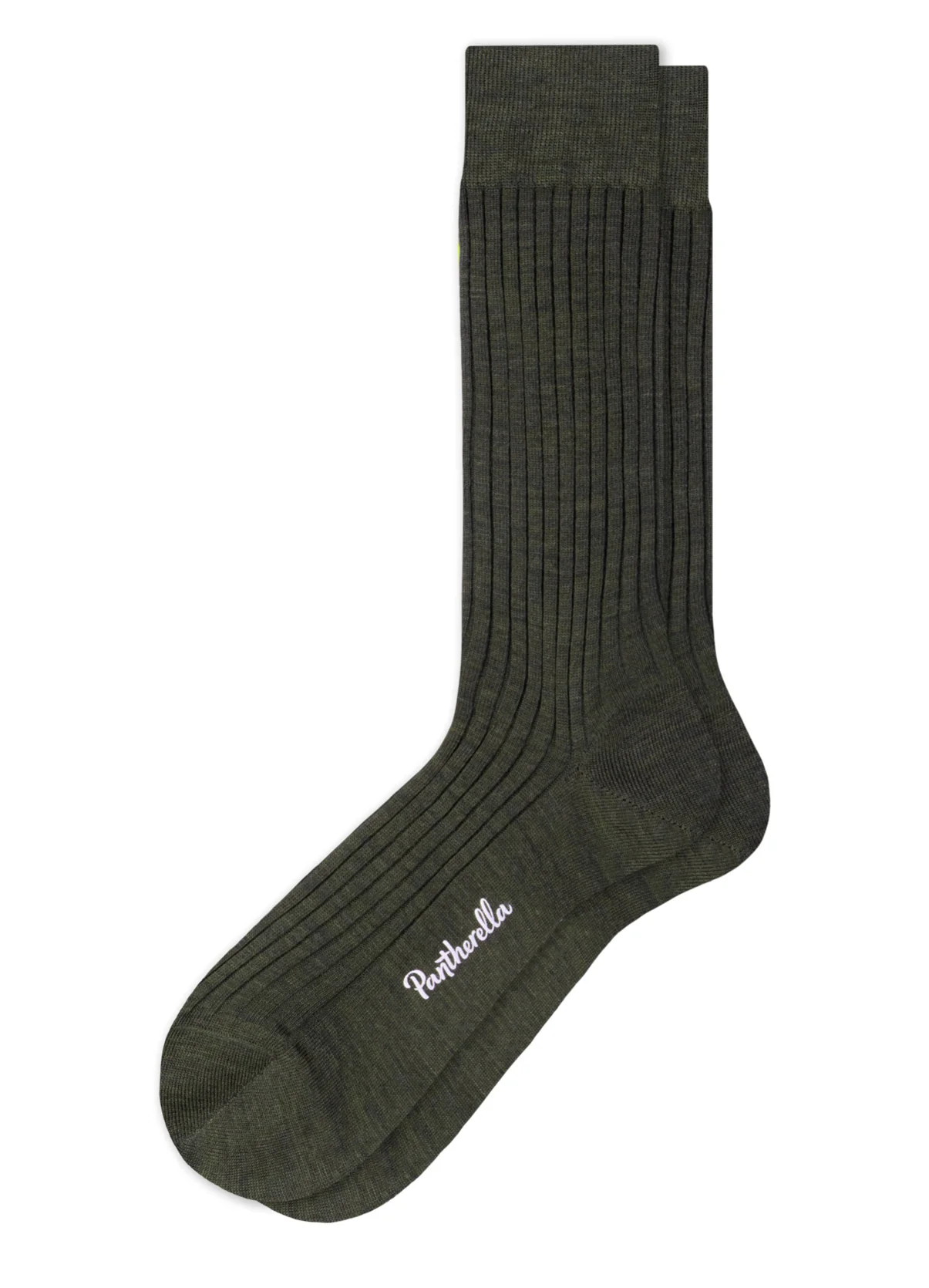 LABURNUM | Classic Merino Wool Socks | Dark Olive