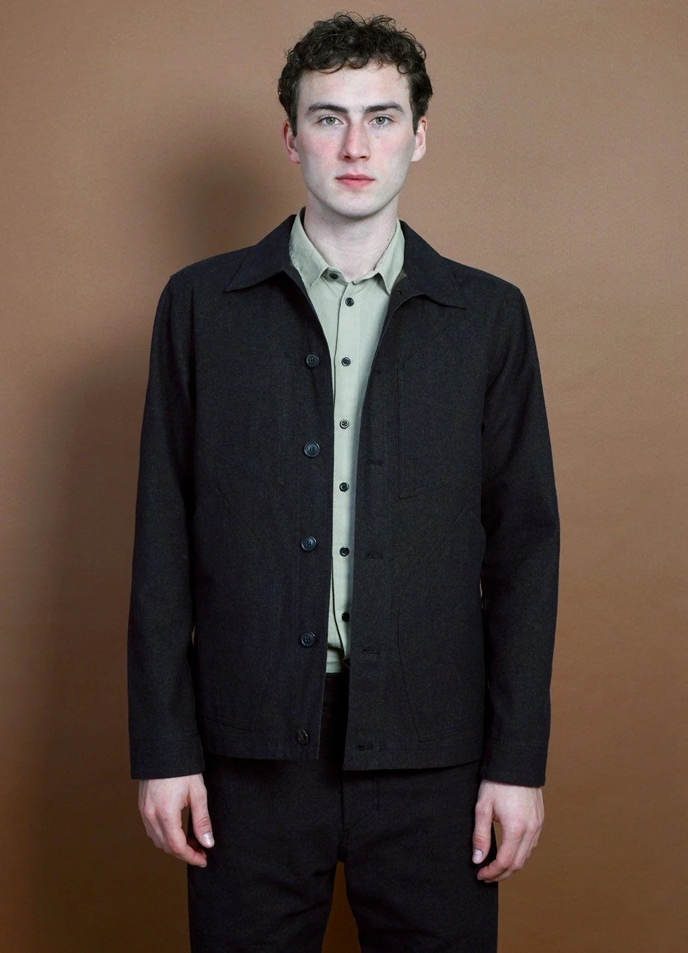 LAURITZ | Refined Work Jacket | Nero - Image 3