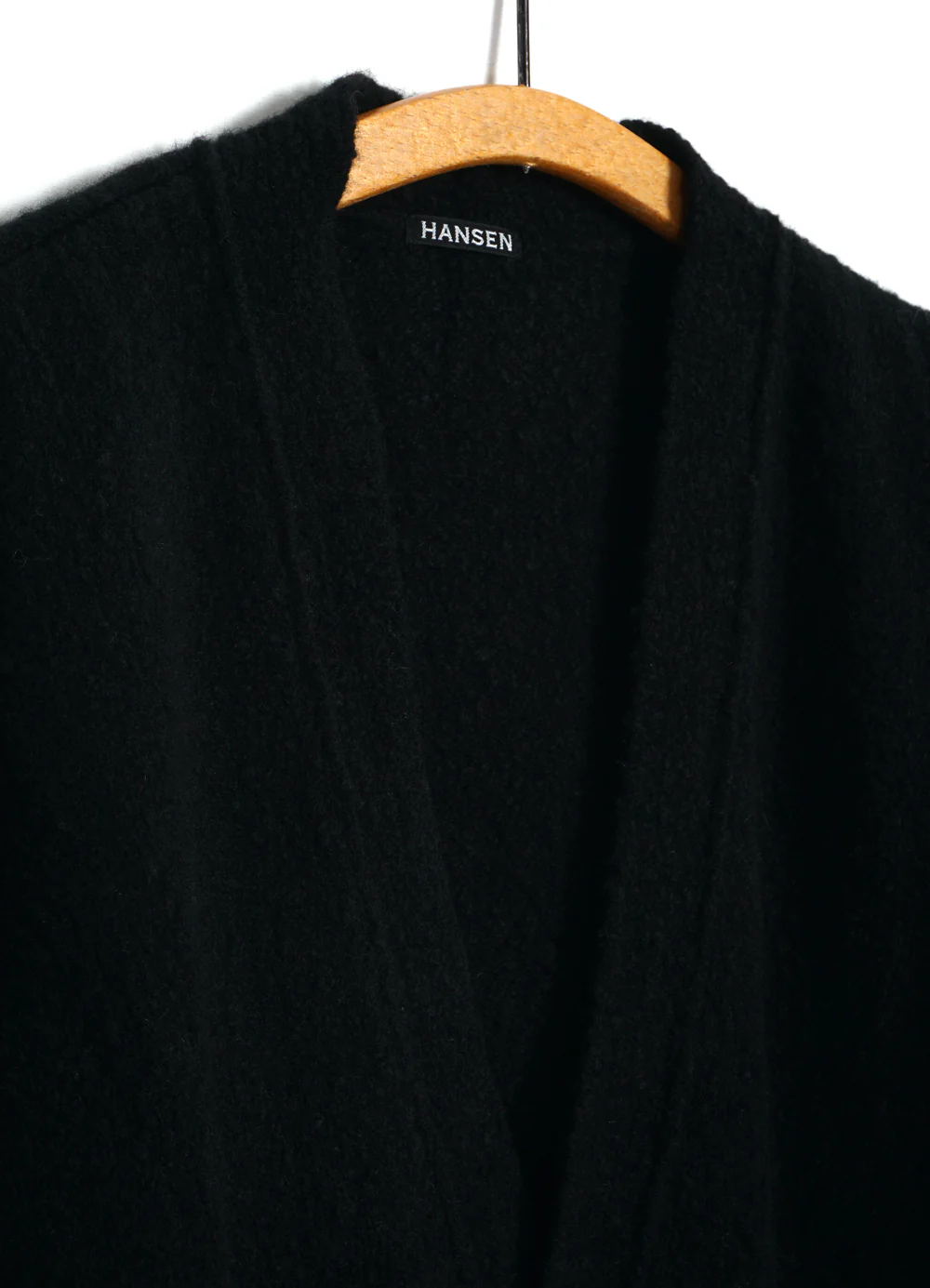 LEANDER 30-08-2 | Classic Cardigan | Black - Image 3