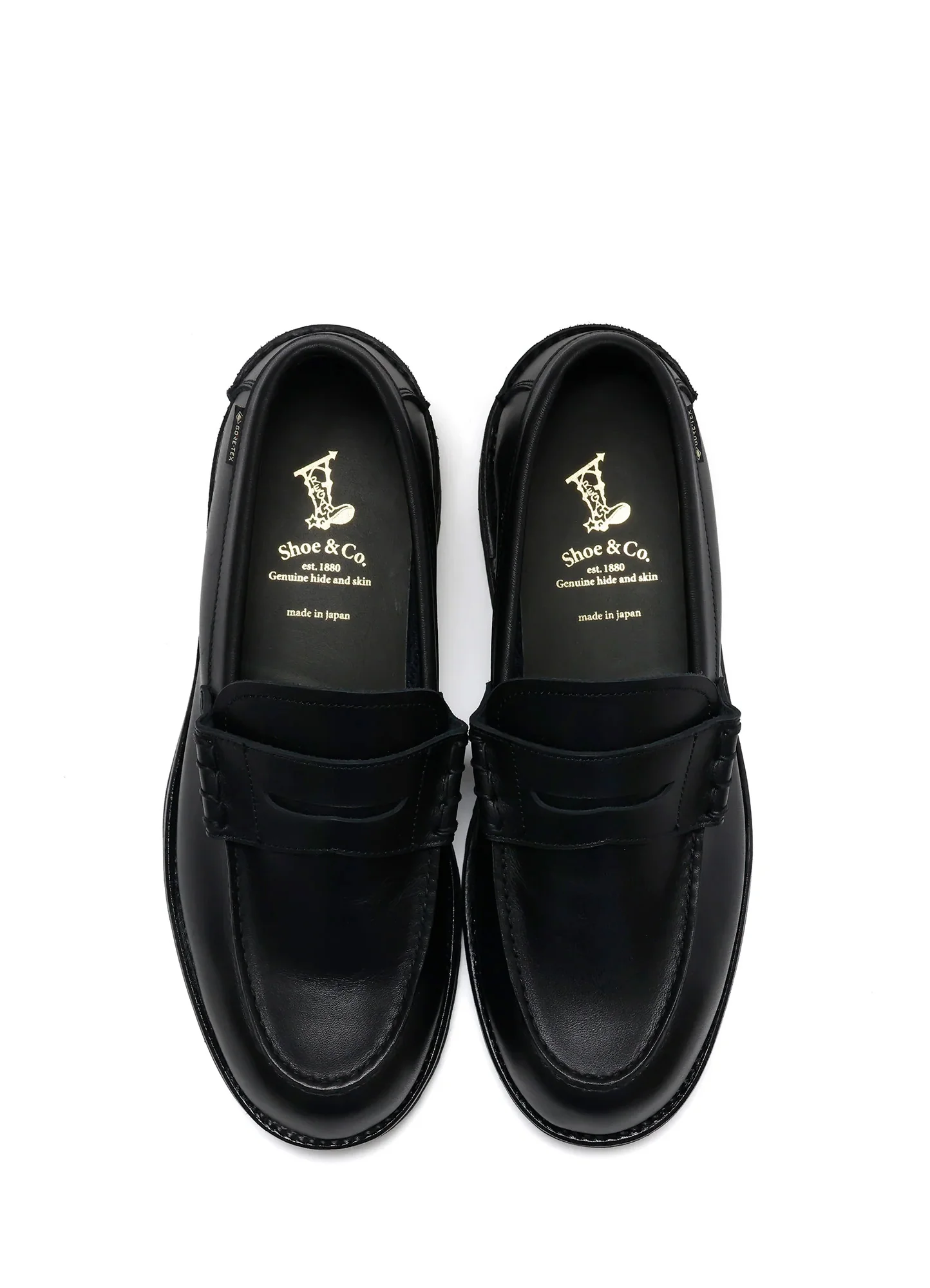 LOAFER | Gore-Tex Beefroll Leather Loafer | Black - Image 4