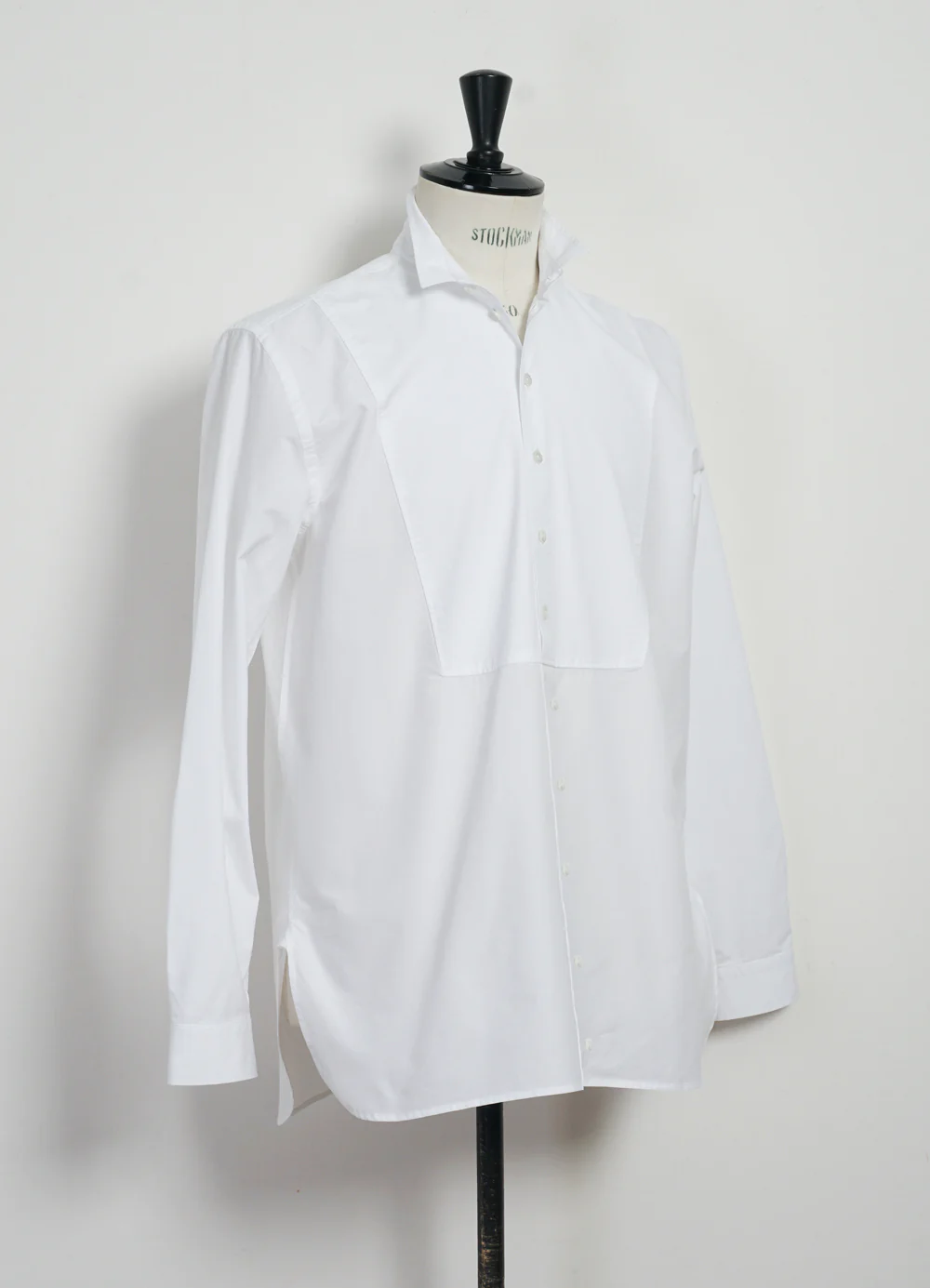 LUIS 30-20-1 | Loose Tuxedo Shirt | White - Image 4