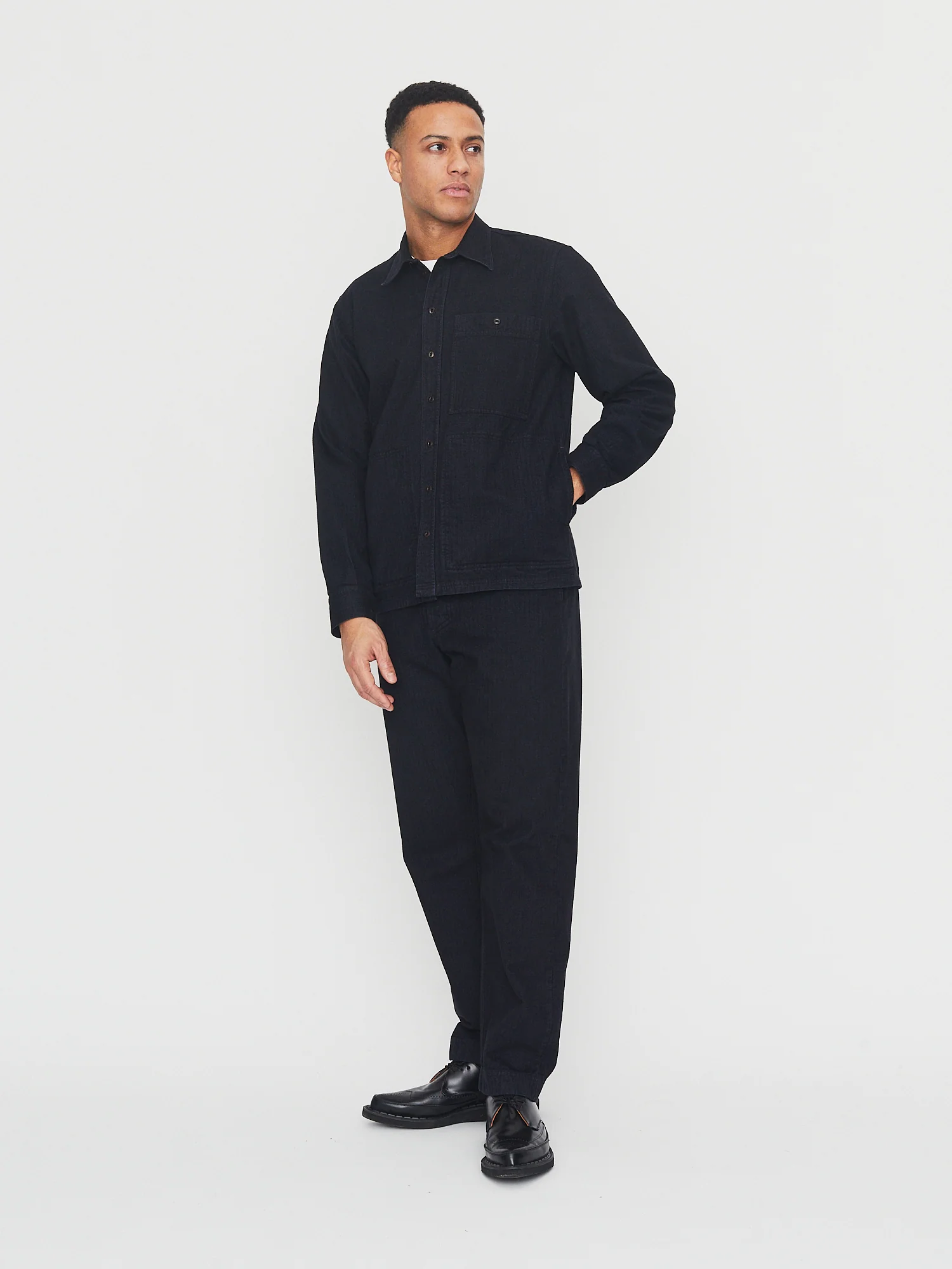 LUKA 30-25-3 | Sturdy Overshirt | Stormy Blue - Image 2