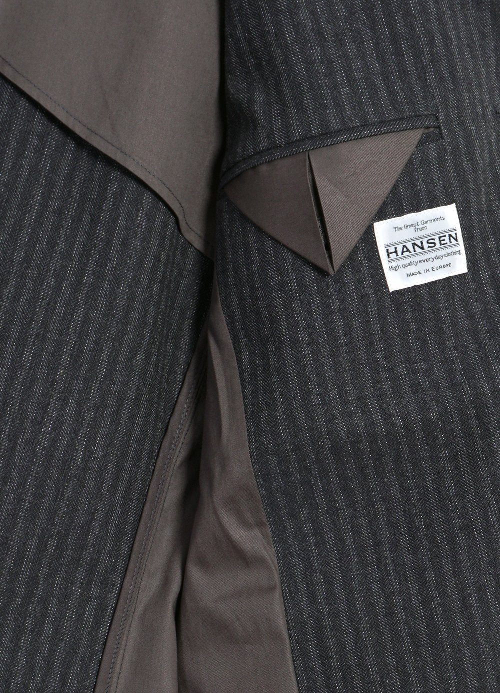 LUKAS | Blazer Jacket | Grey Pin - Image 7