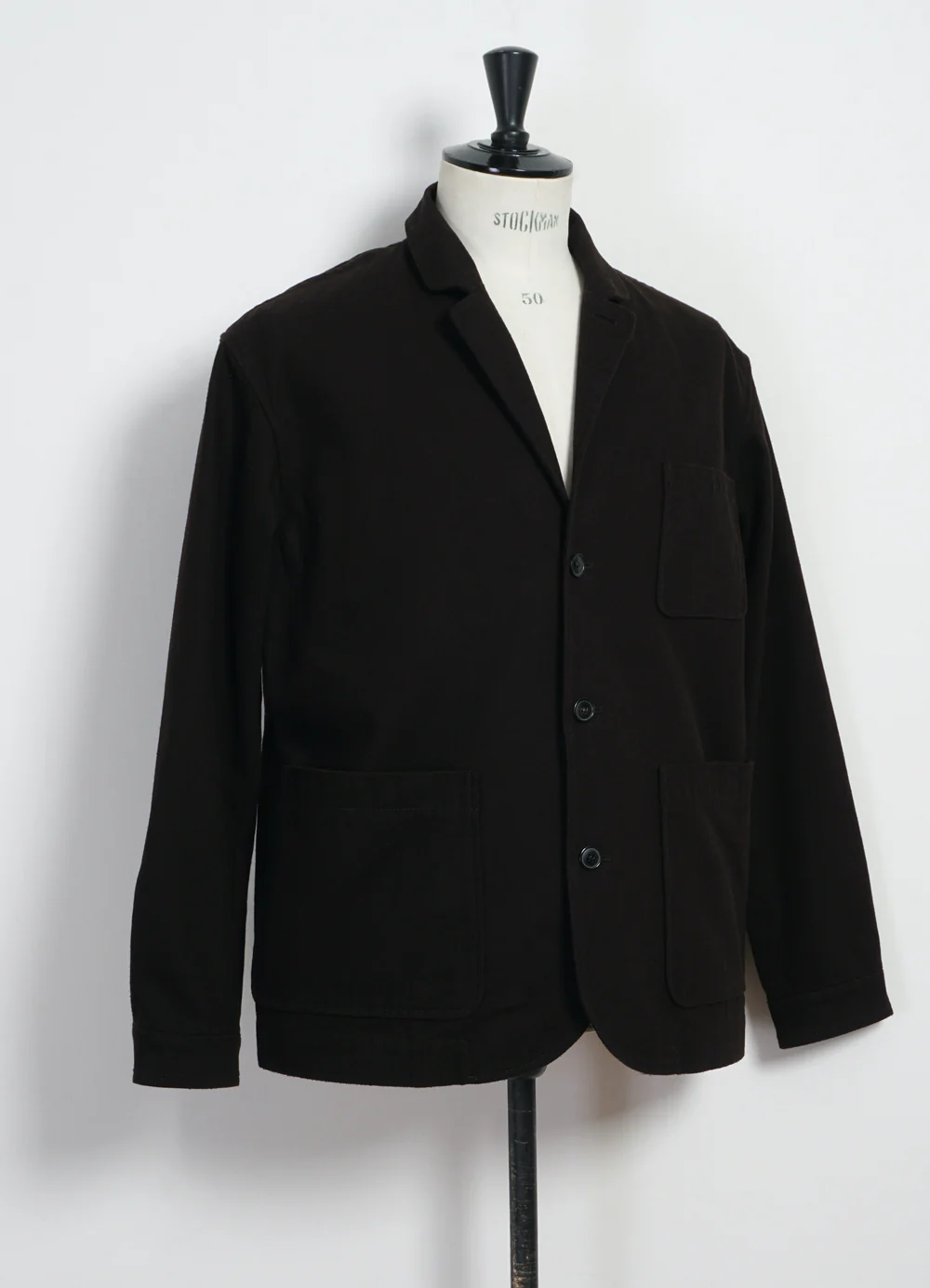 MALVIN 30-34-9 | Loose Cut Blazer | Dark Brown - Image 4