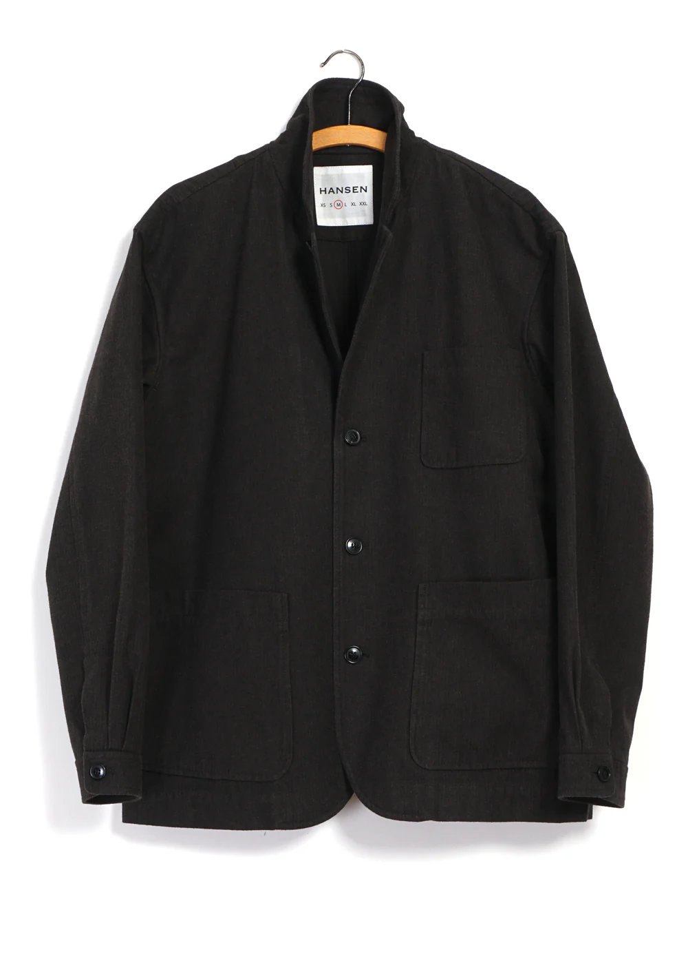 MALVIN 30-93-7 | Loose Cut Blazer | Brown Herringbone
