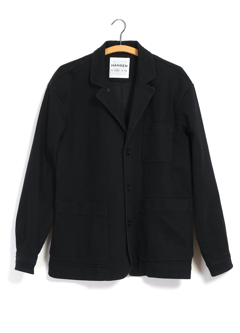 MALVIN 30-95-2 | Loose Cut Blazer | Black & Grey
