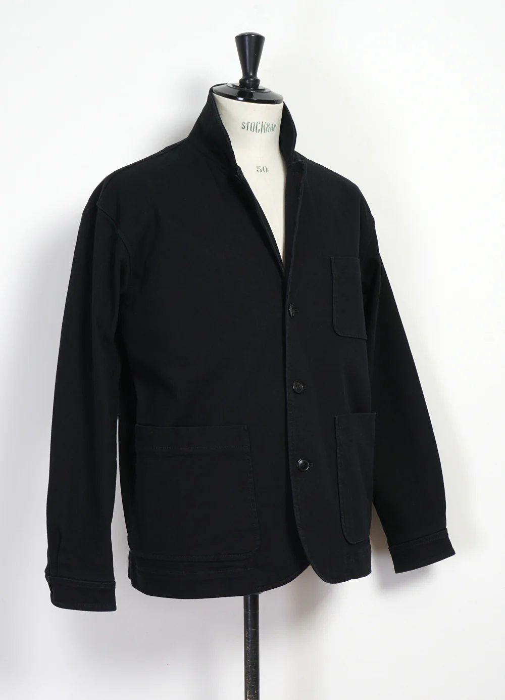 MALVIN 30-95-2 | Loose Cut Blazer | Black & Grey - Image 3