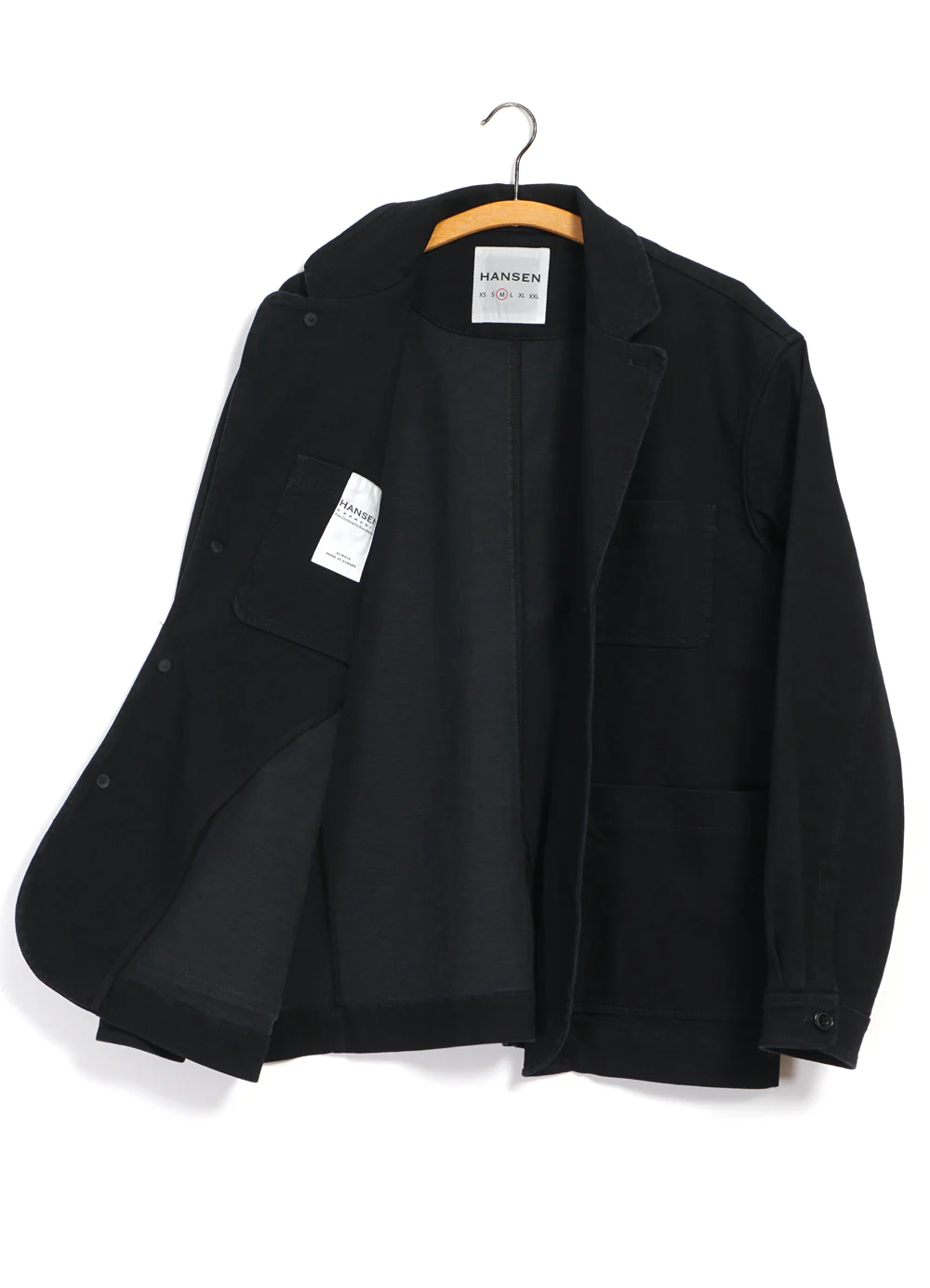 MALVIN 30-95-2 |  Loose Cut Blazer | Black & Grey - Image 5