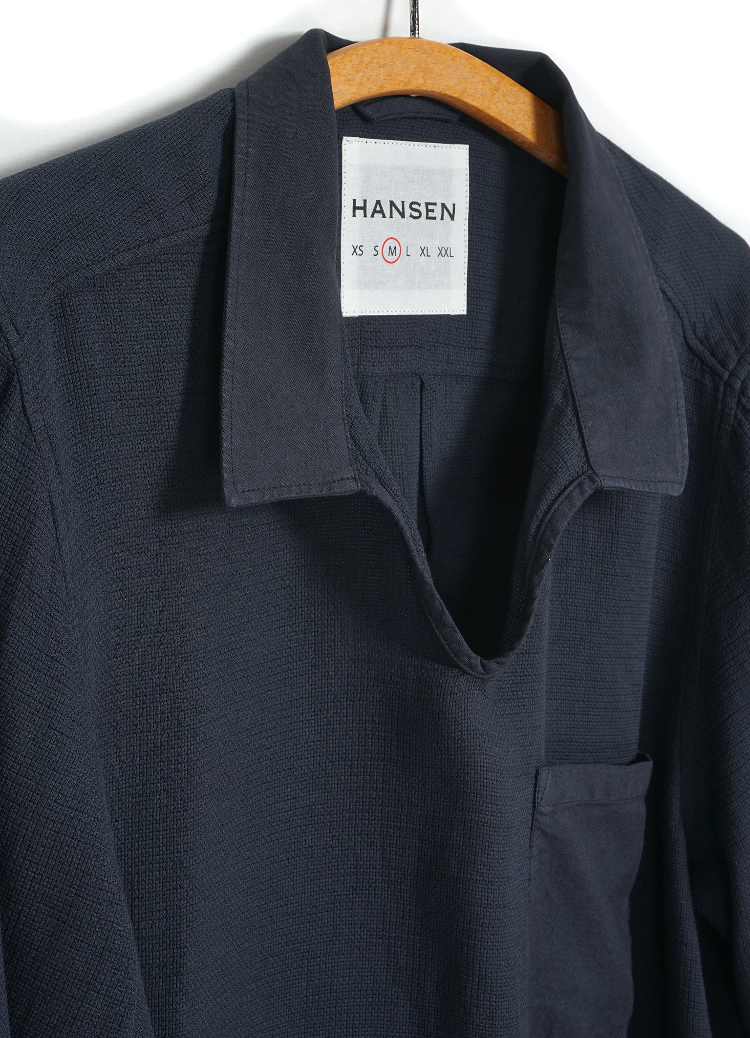 MARIUS 31-39-2 | Casual Gauze Pull-on Shirt | Lava - Image 3