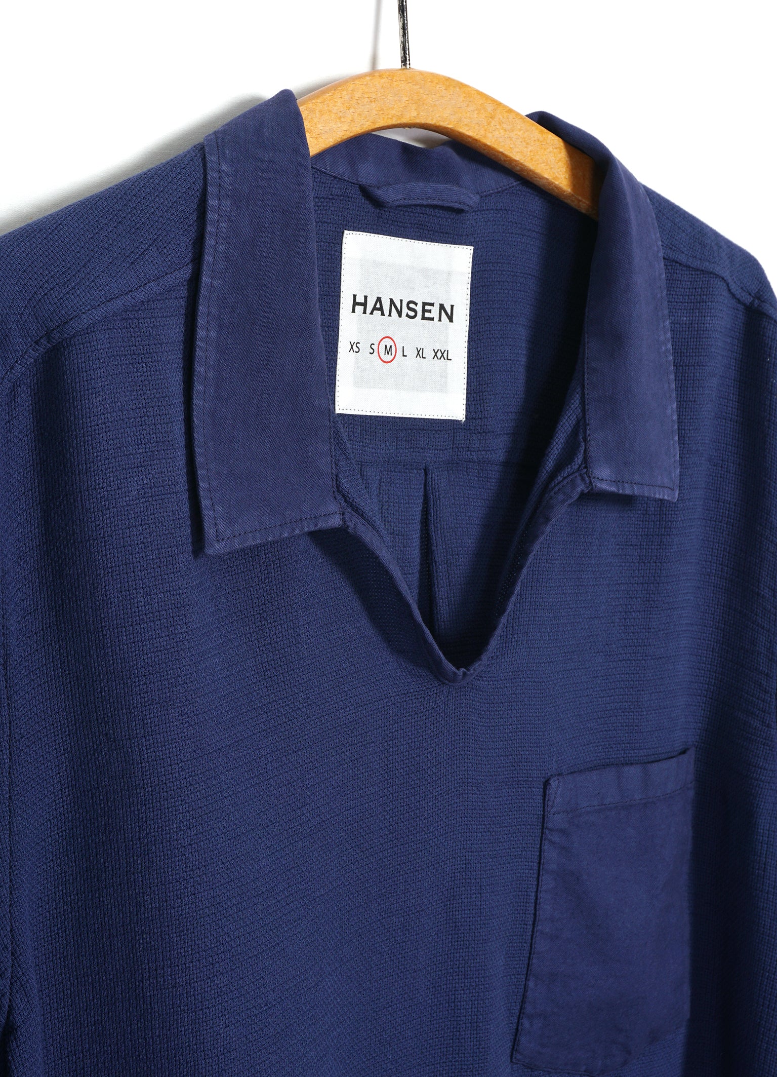 MARIUS 31-39-3 | Casual Gauze Pull-on Shirt | Santorini - Image 3