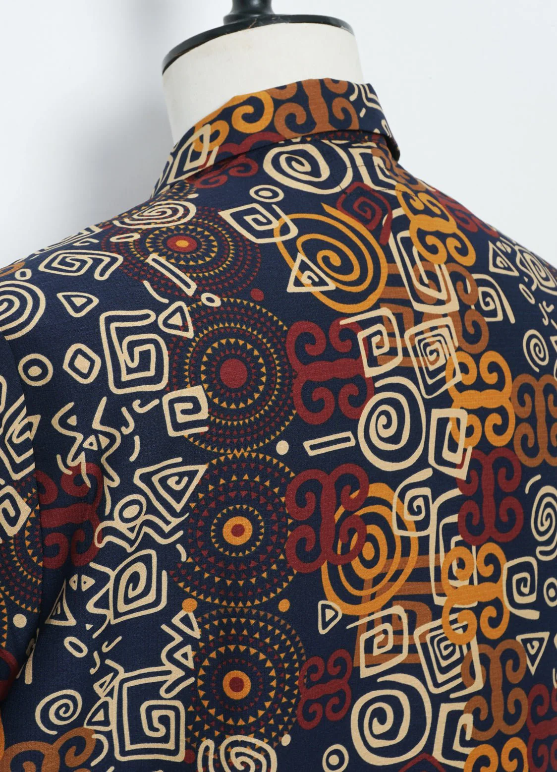 MECHANIC SHIRT | Shawn Print Short Sleeve Shirt | Multi - Image 4