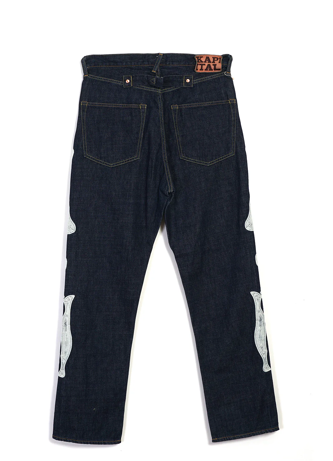 MEXICAN TUXEDO | 14Oz 5P Okagilly Denim Jeans | Indigo - Image 2