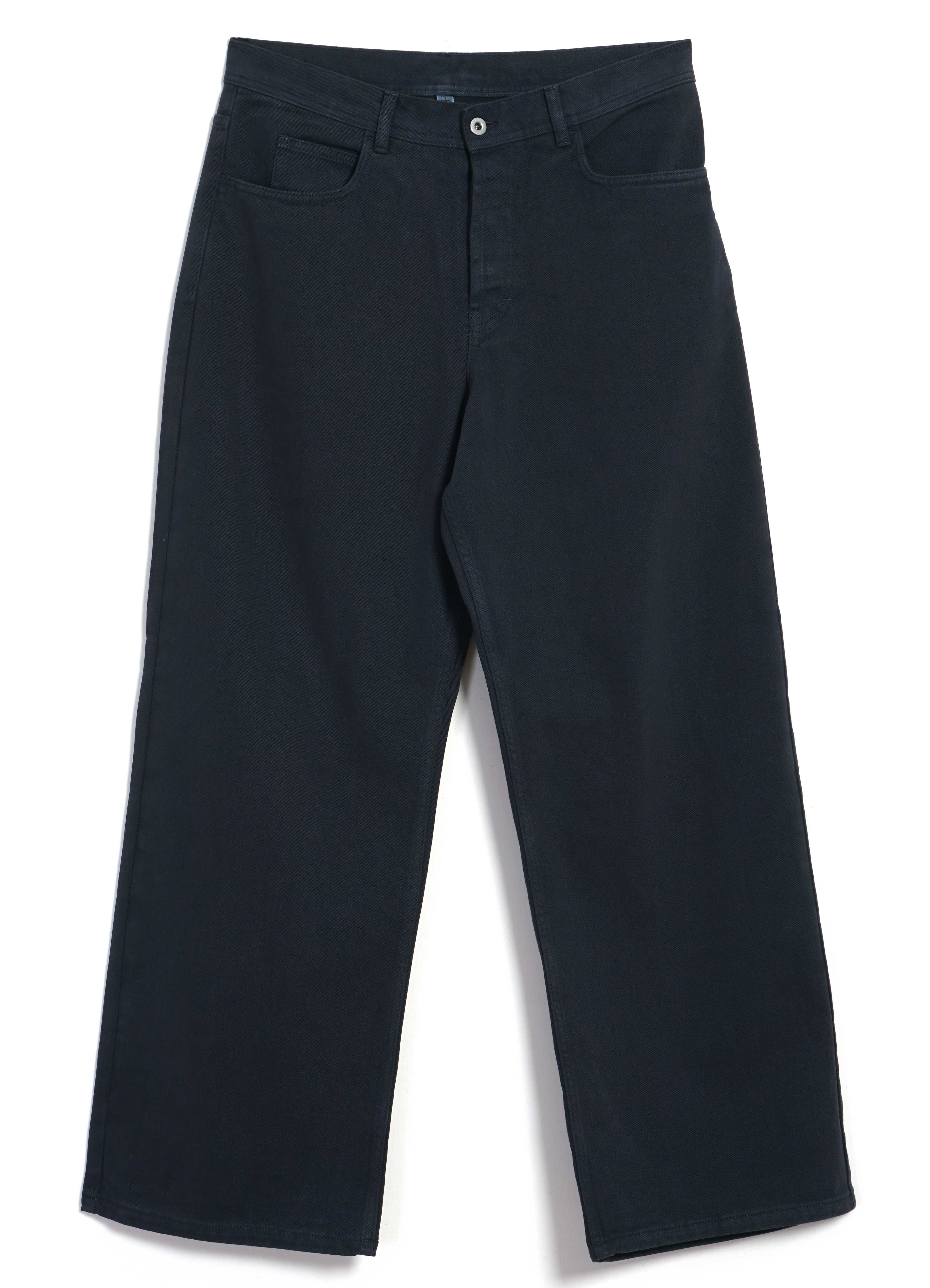 MILAN 30-26-3 | Straight Wide Workwear Trousers | Blue Whale