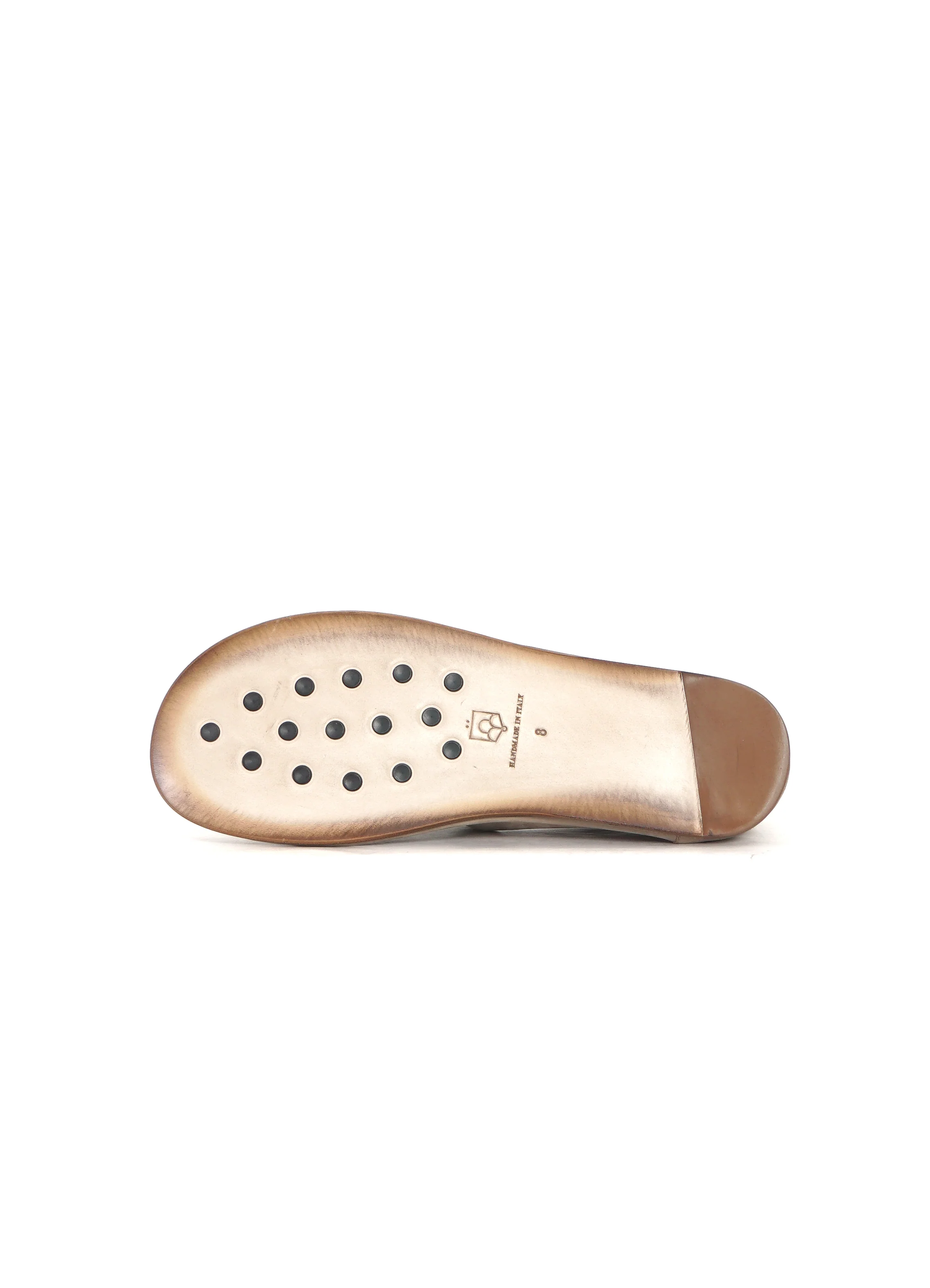 MORBIDONE | Vegetable Tanned Leather Espadrille | Tortora - Image 5