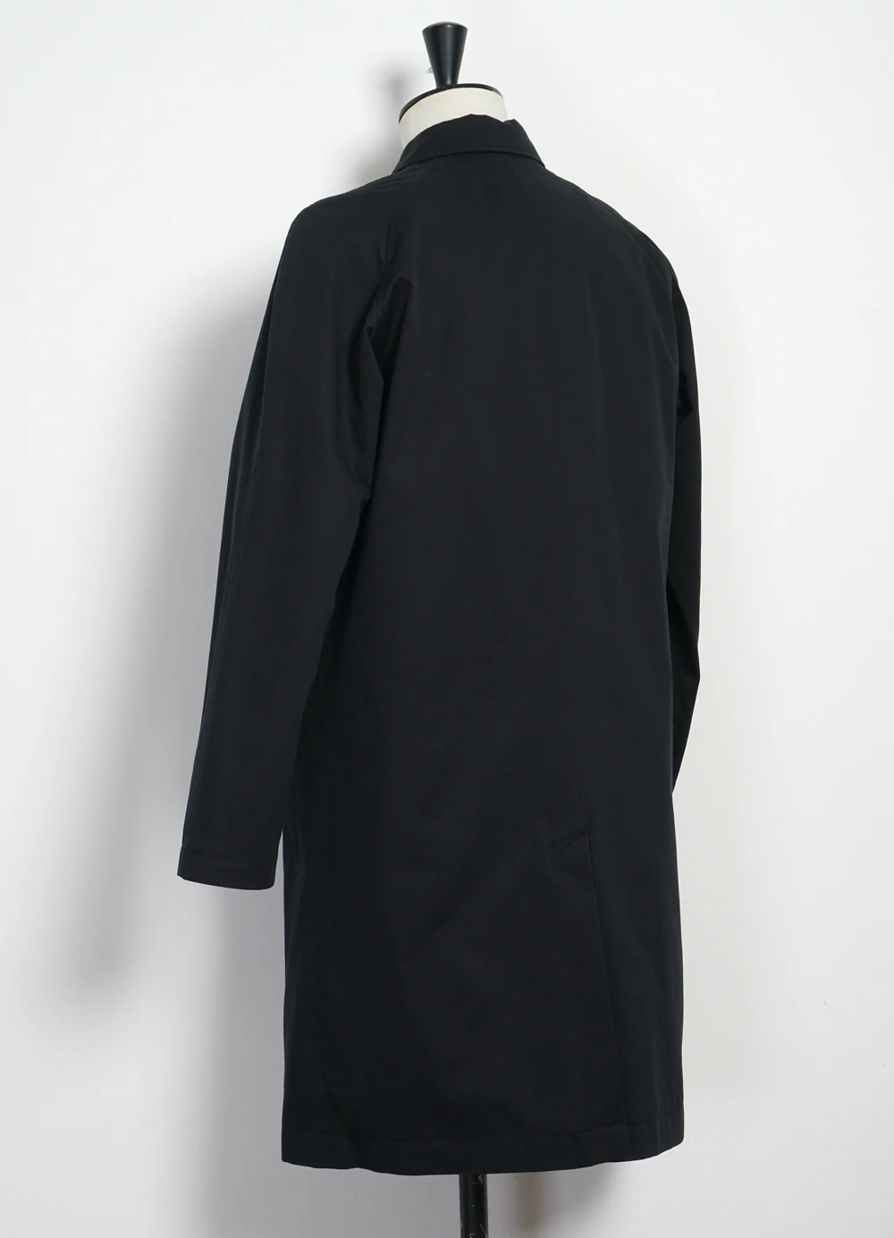 MORTEN | Long Coat | Black Drill - Image 5