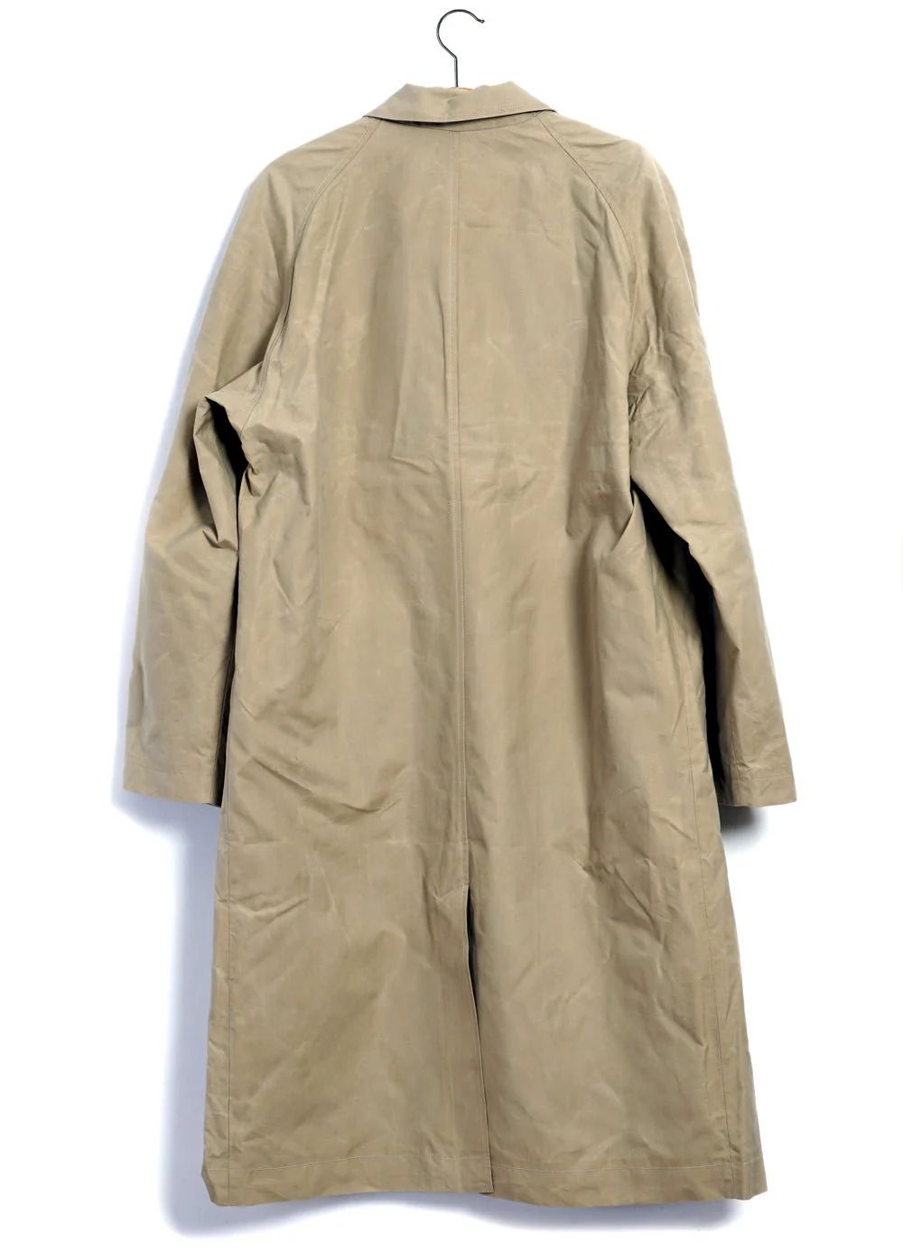 MORTEN | Long Windbreaker Coat | Sand - Image 3