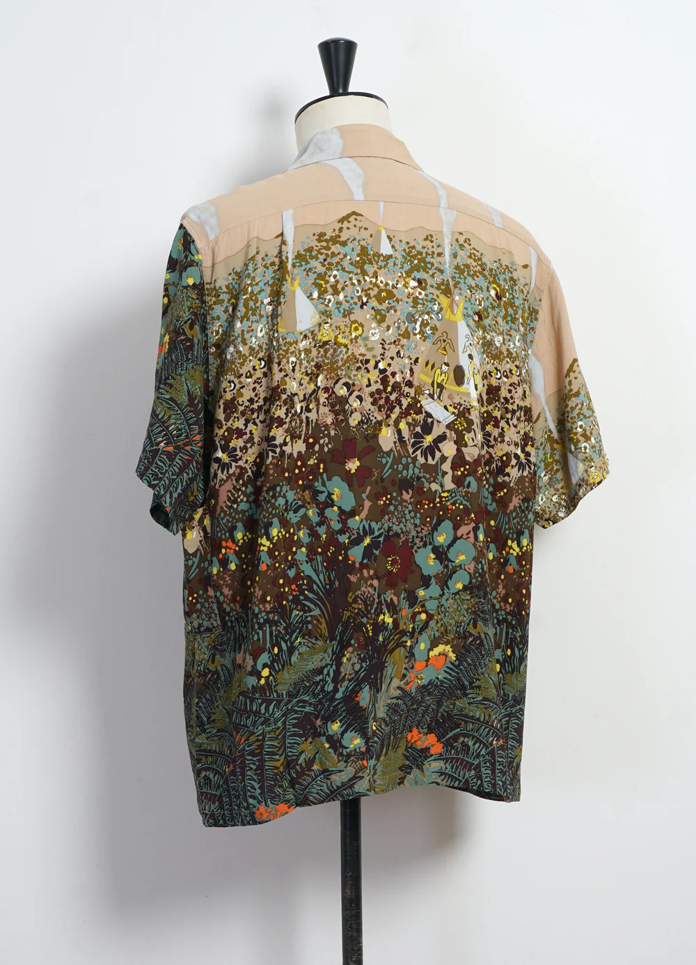 NABAJO LAND | Aloha Rayon Shirt | Light Pink - Image 5