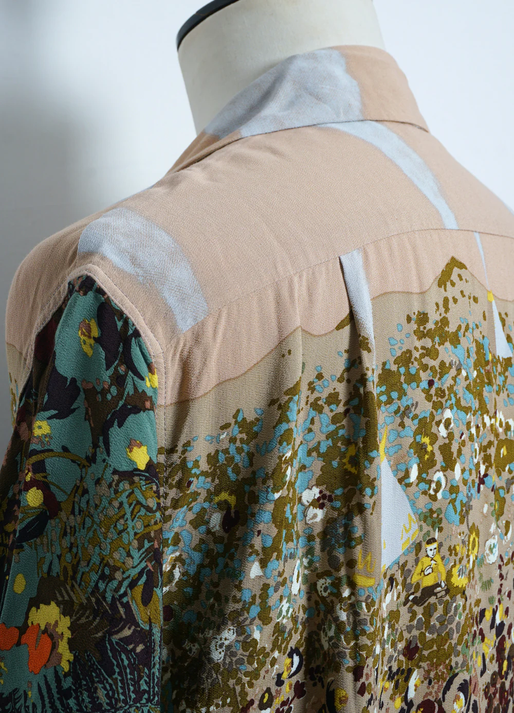 NABAJO LAND | Aloha Rayon Shirt | Light Pink - Image 6