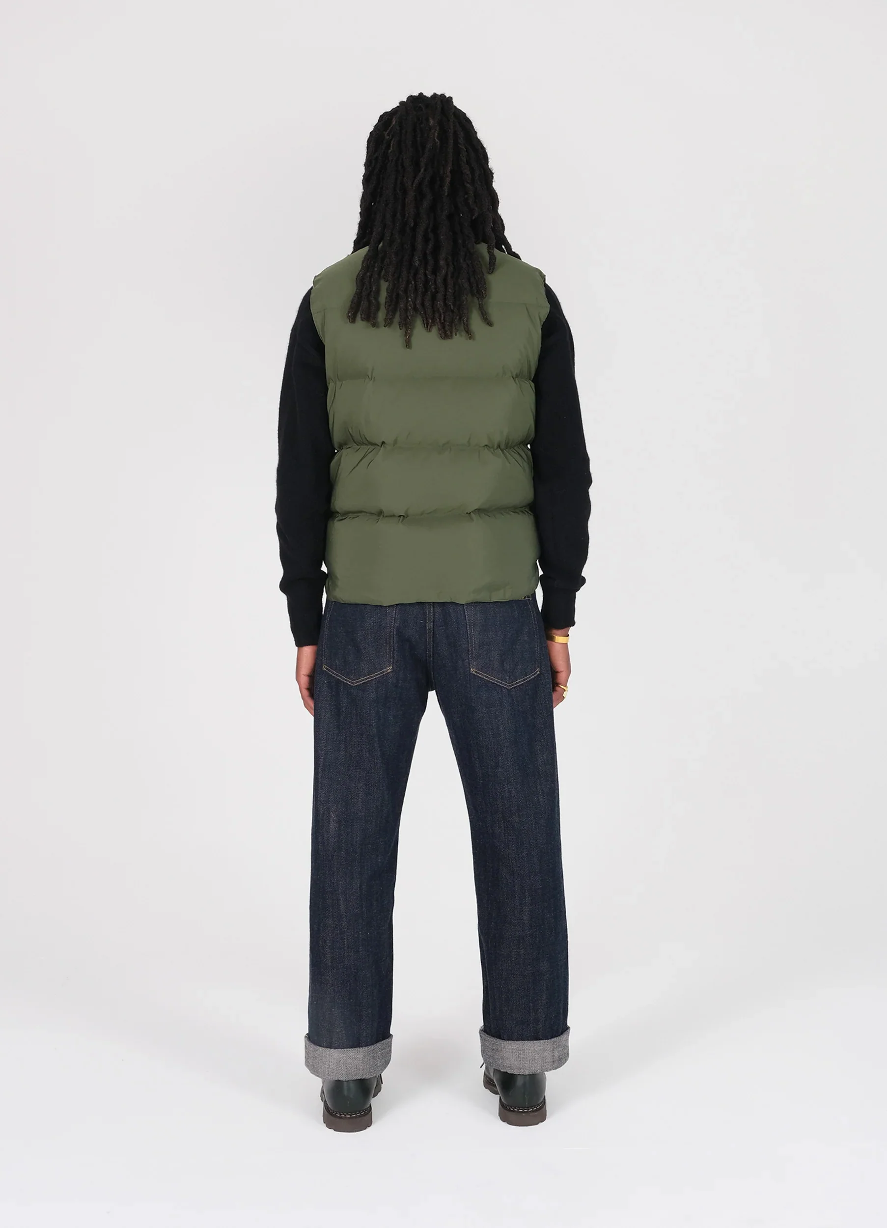 North By Northwest | 60/40 Cotton/Nylon Vest | Olive - Image 5