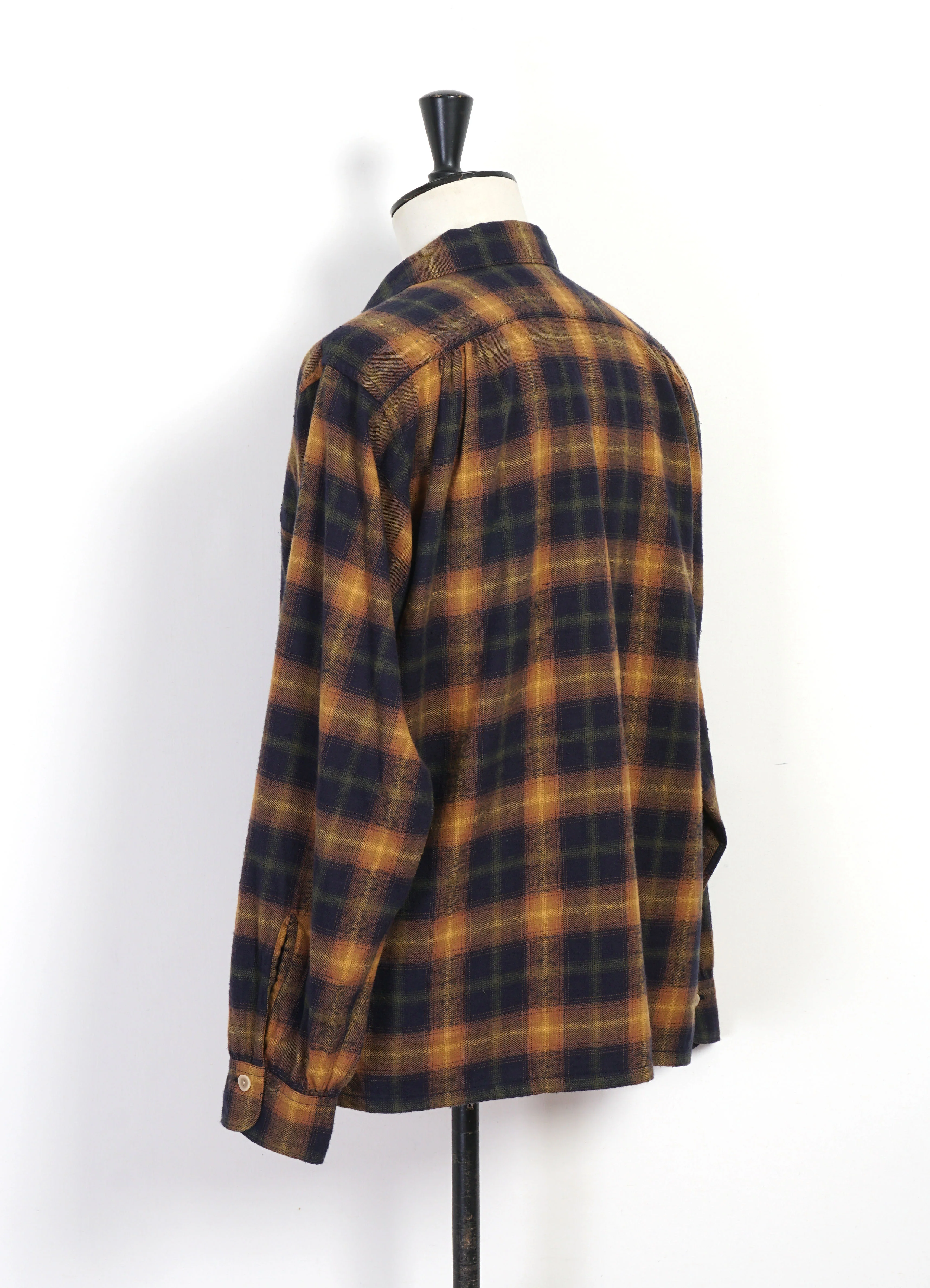 Open-Necked Shirt | Mustard - Image 3