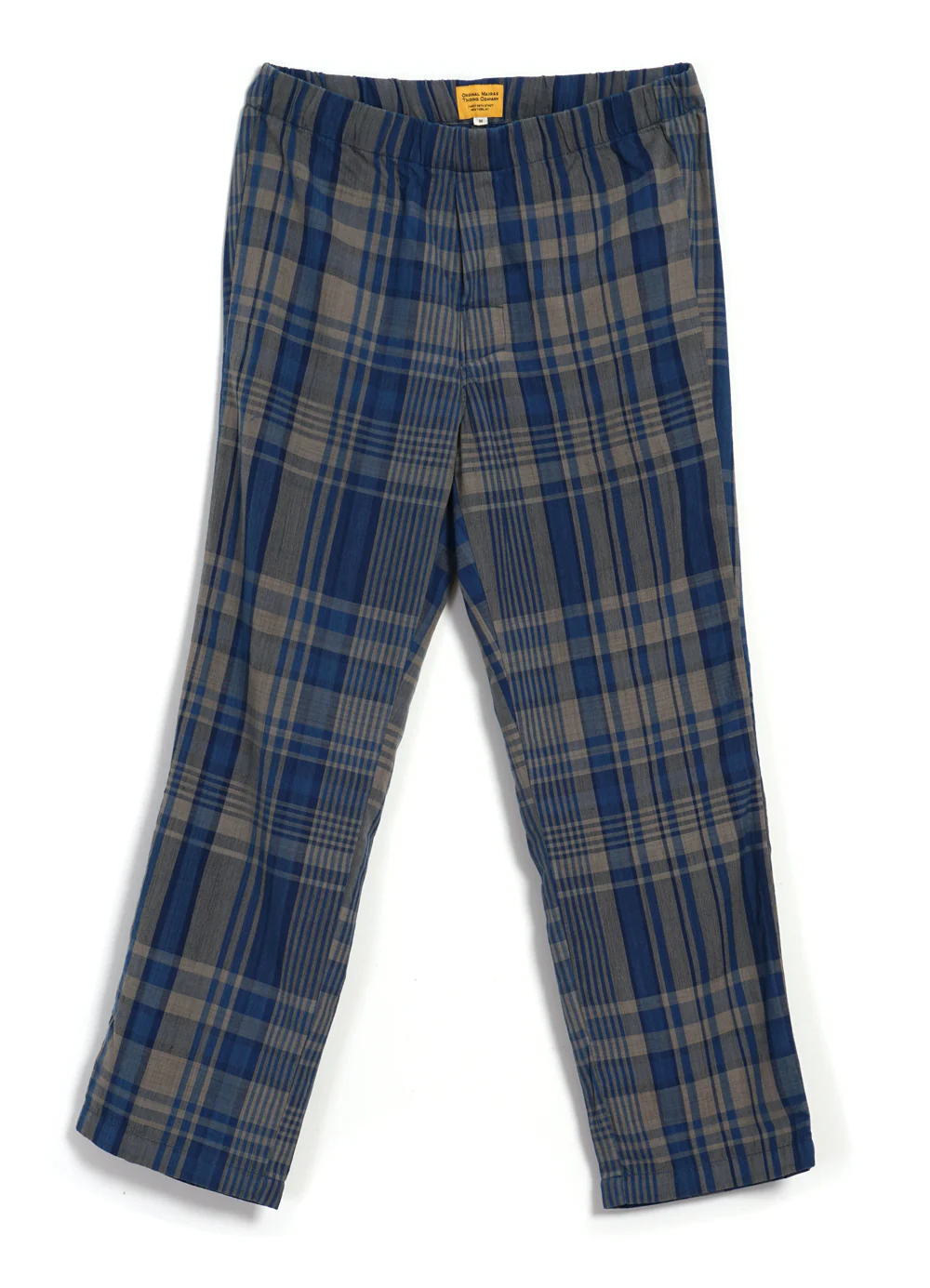 PAJAMA SUIT | Natural Dye Stout Weave | Blue Checks - Image 4