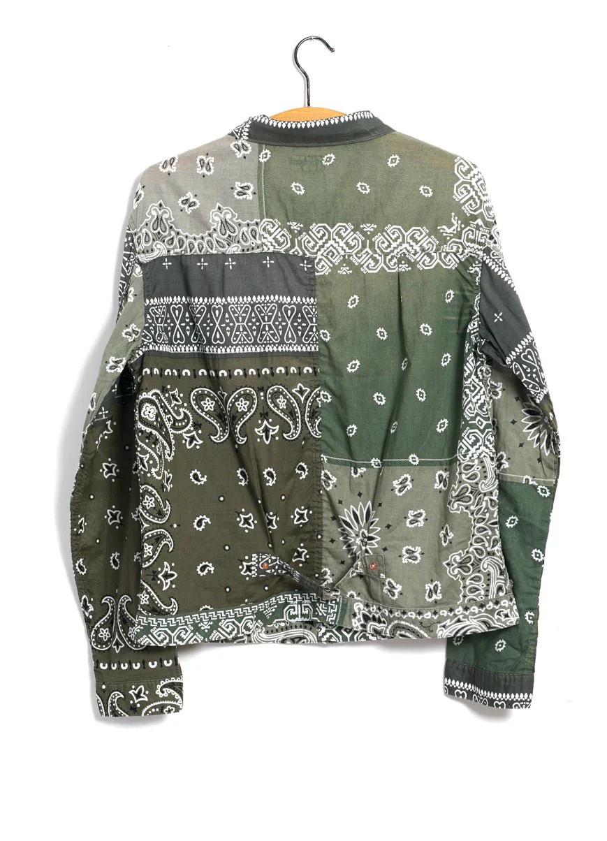 PATCHWORK 1st | Bandana Jacket | Khaki - Image 2