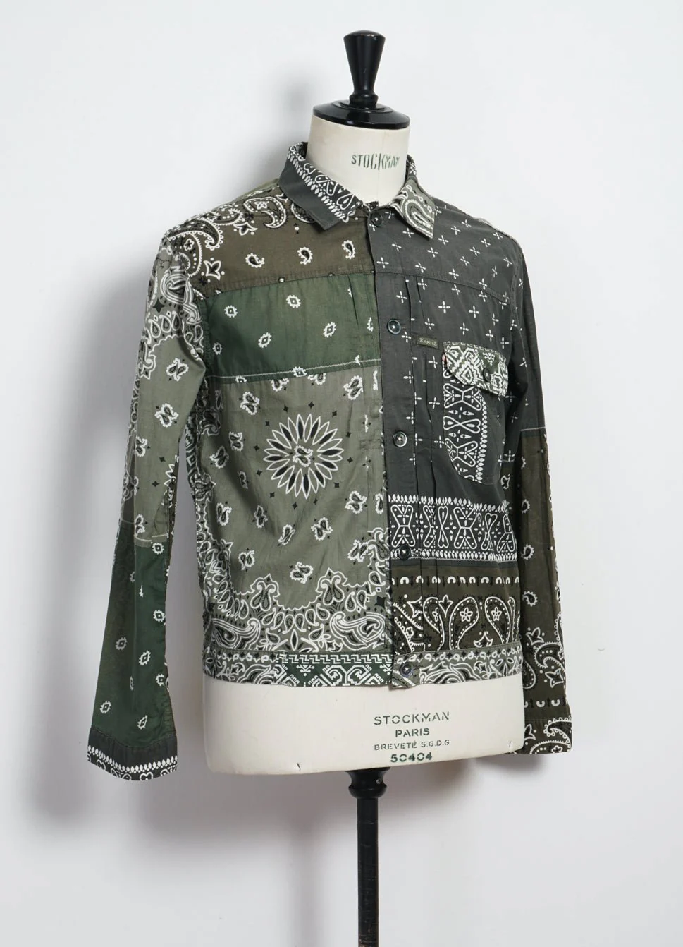 PATCHWORK 1st | Bandana Jacket | Khaki - Image 4