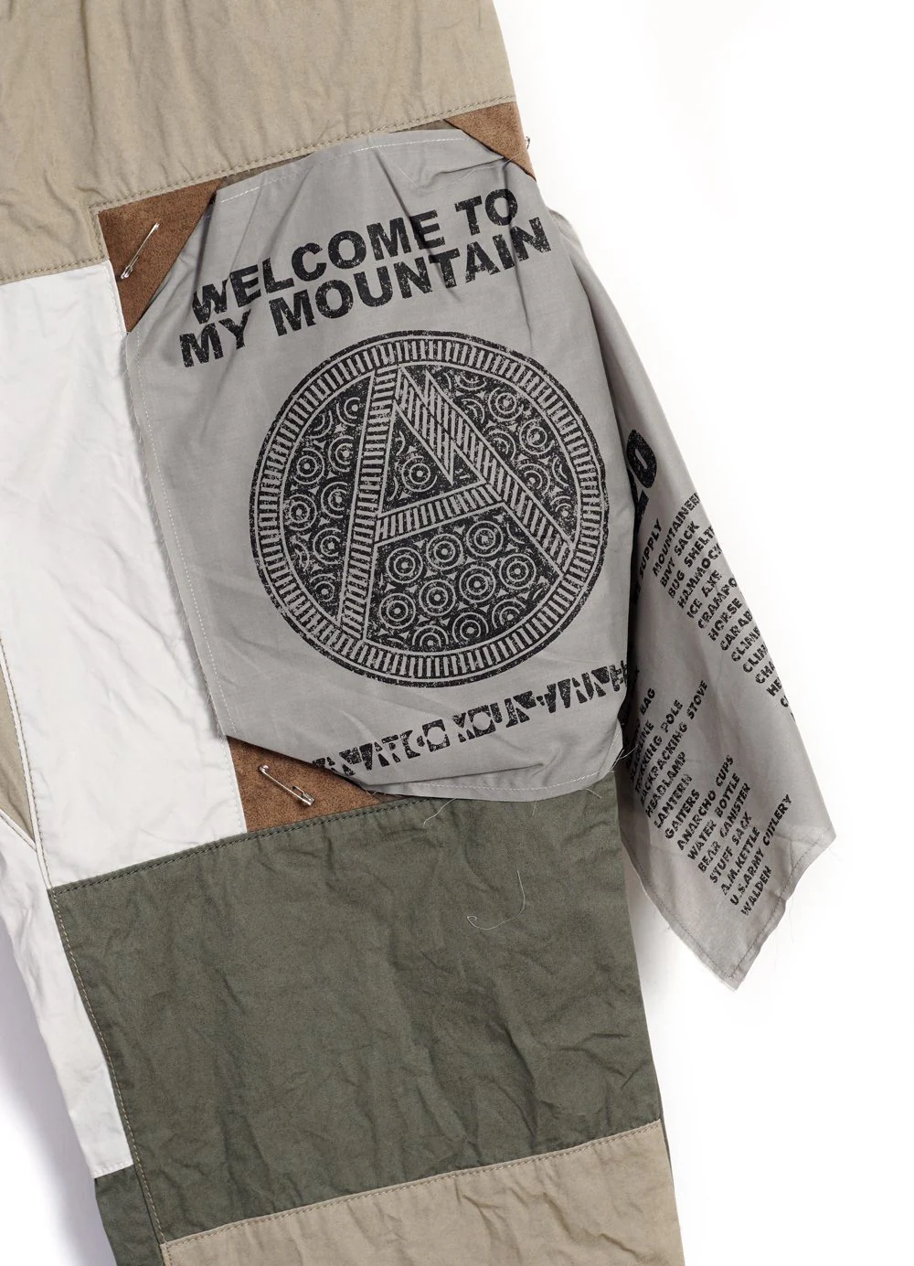 PATCHWORK PANTS | Beige - Image 3