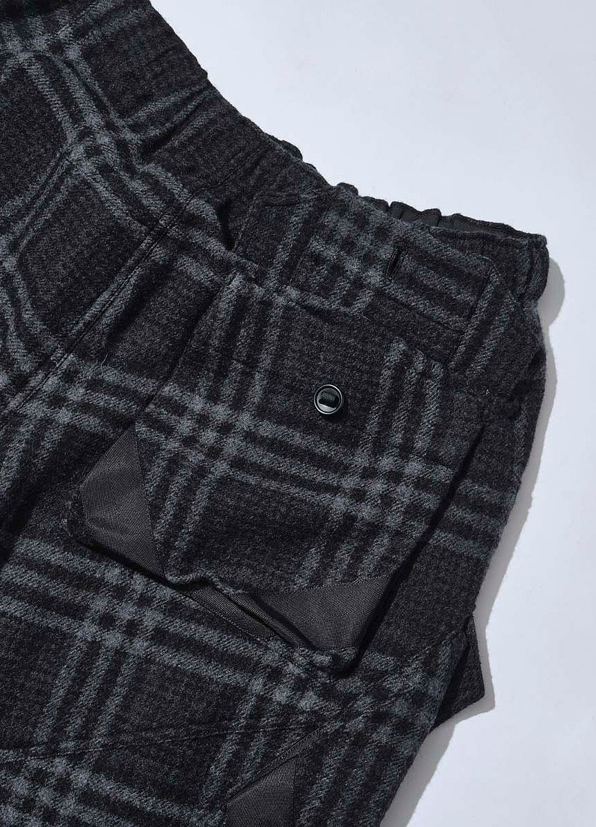 PCU TROUSERS | Black Check - Image 5