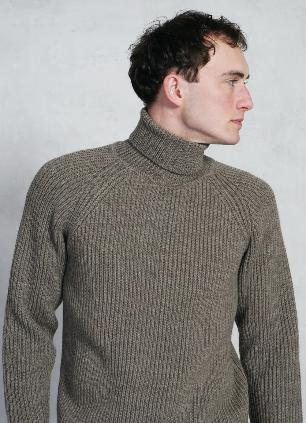 PELLE 28-06-9 | Heavy Knit Turtleneck | Natural - Image 2