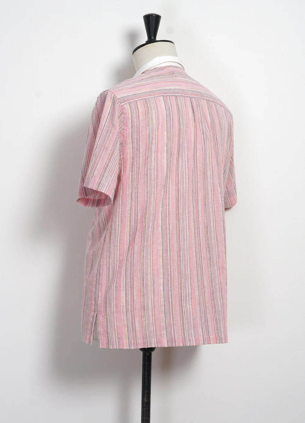 PHILIP | Short Sleeve Pull-On Shirt | Raspberry - Image 6