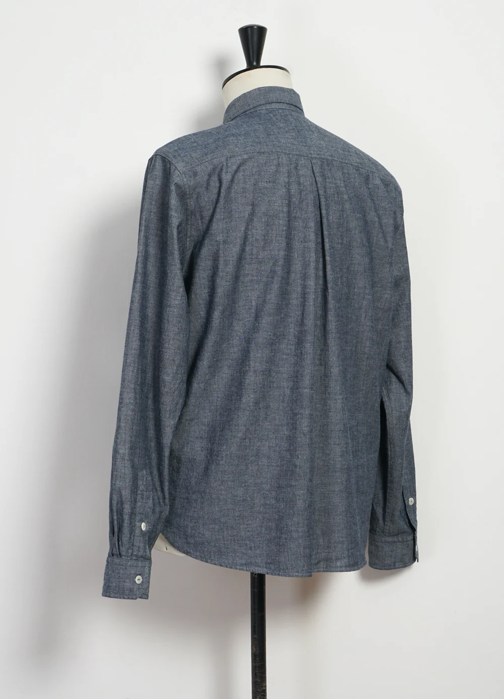 RAYMOND 30-21-4 | Loose Cut Shirt | Indigo Chambray - Image 5