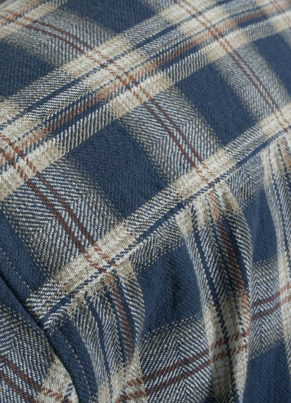 RAYMOND 30-22-3 | Loose Cut Shirt | Blue Checks - Image 7