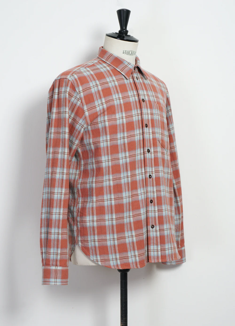 RAYMOND 30-22-8 | Loose Cut Shirt | Red Checks - Image 4