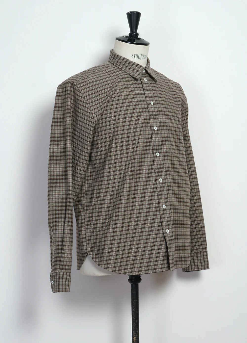 RAYMOND 28-15-6 | Relaxed Classic Shirt | Brown Green - Image 4