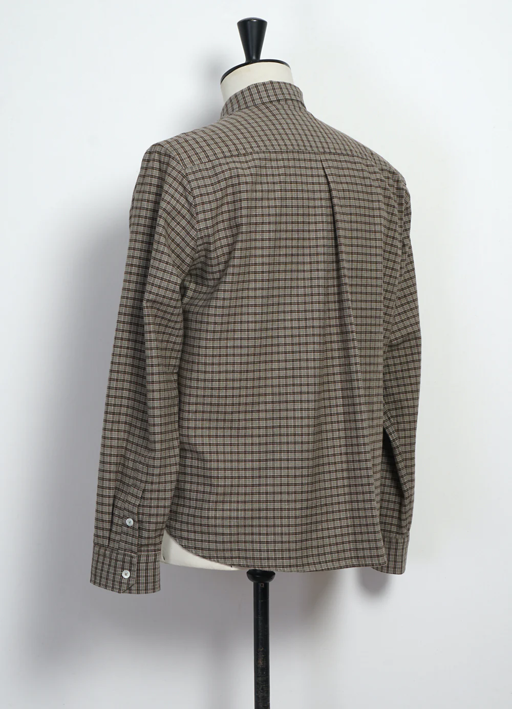 RAYMOND 28-15-6 | Relaxed Classic Shirt | Brown Green - Image 5