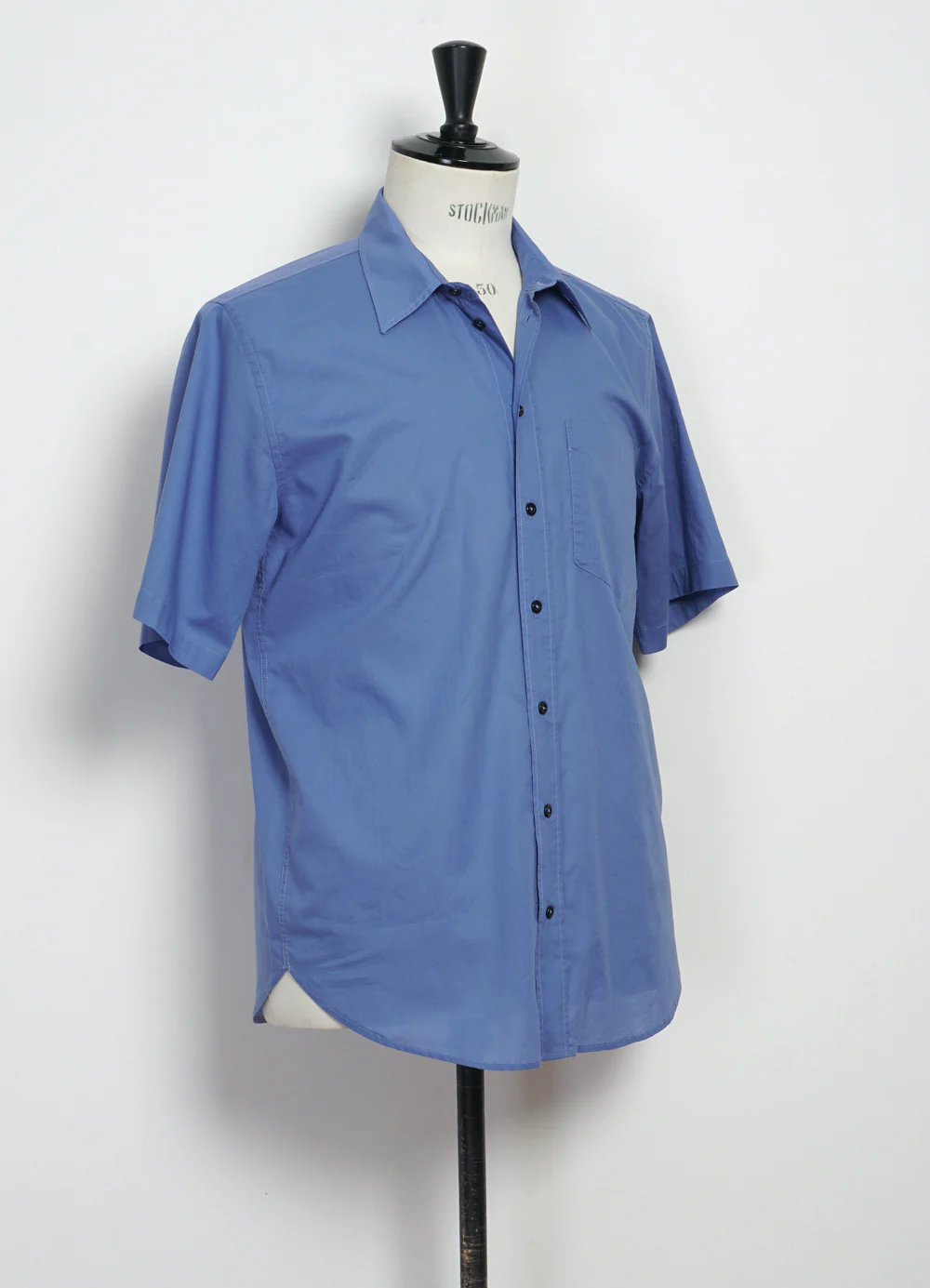 REIDAR 29-47-3 | Loose Fit Short Sleeve Shirt | Blue Bell - Image 4
