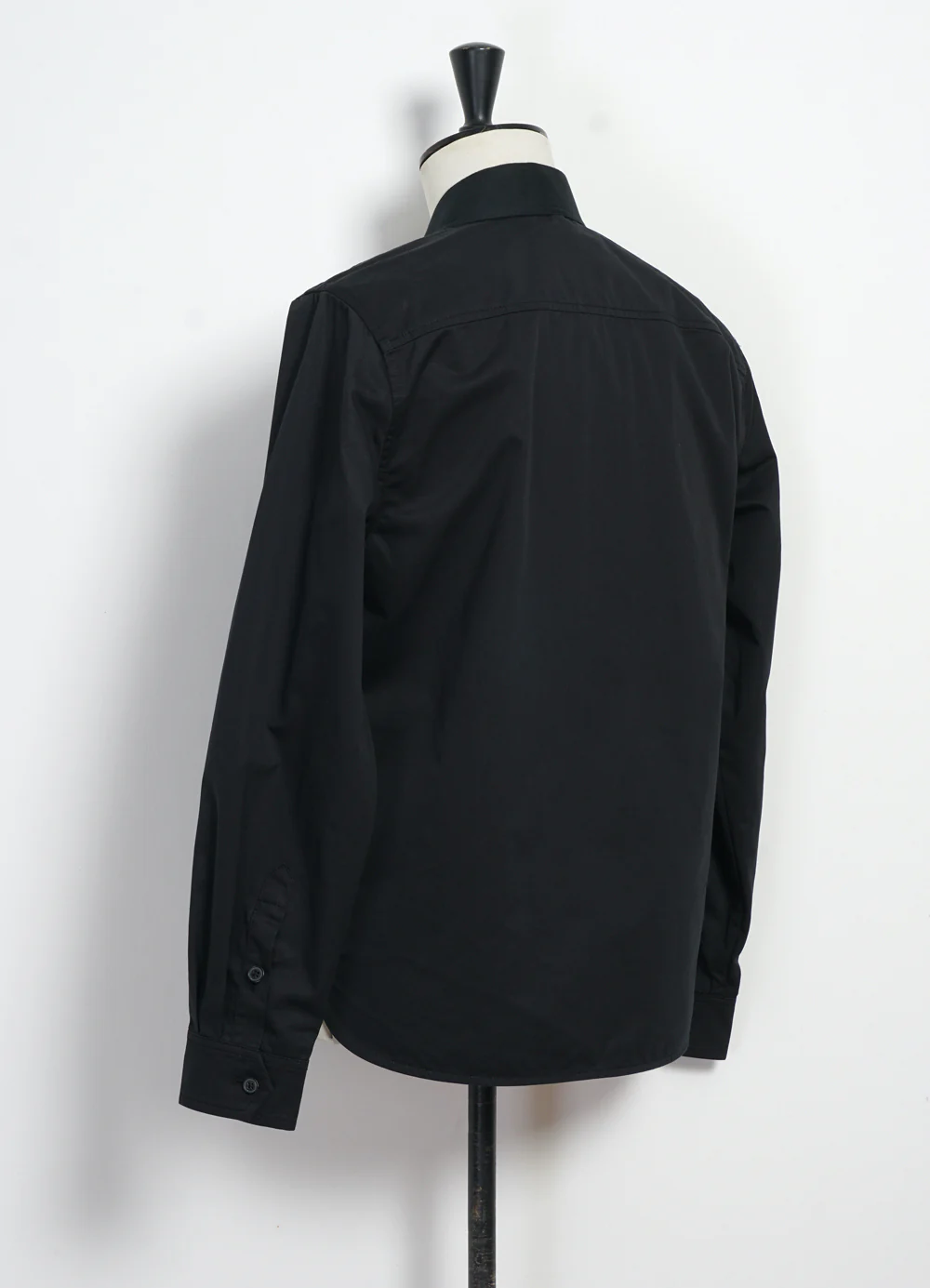 REMY | East & West Shirt Jacket | Black Drill - Image 5