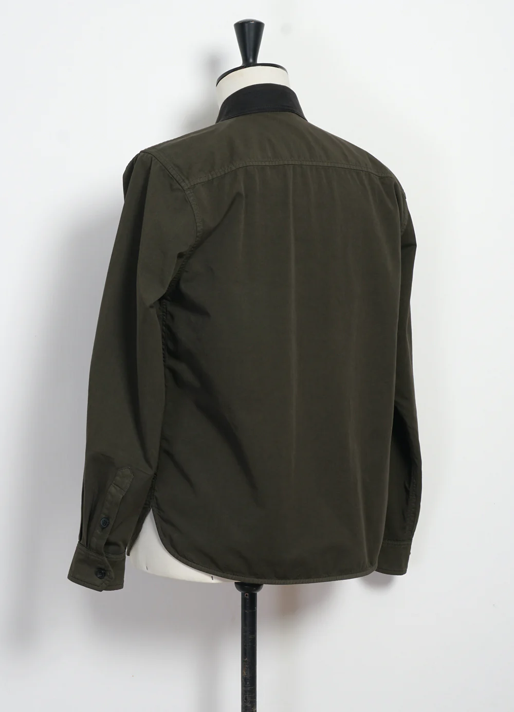 REMY | East & West Shirt Jacket | Olive Drill - Image 6