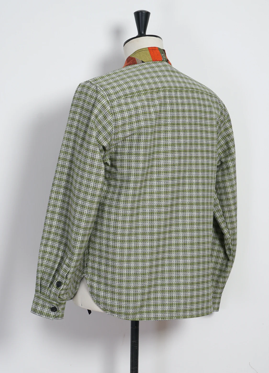REMY | East & West Shirt Jacket | Sashiko Green+ - Image 5