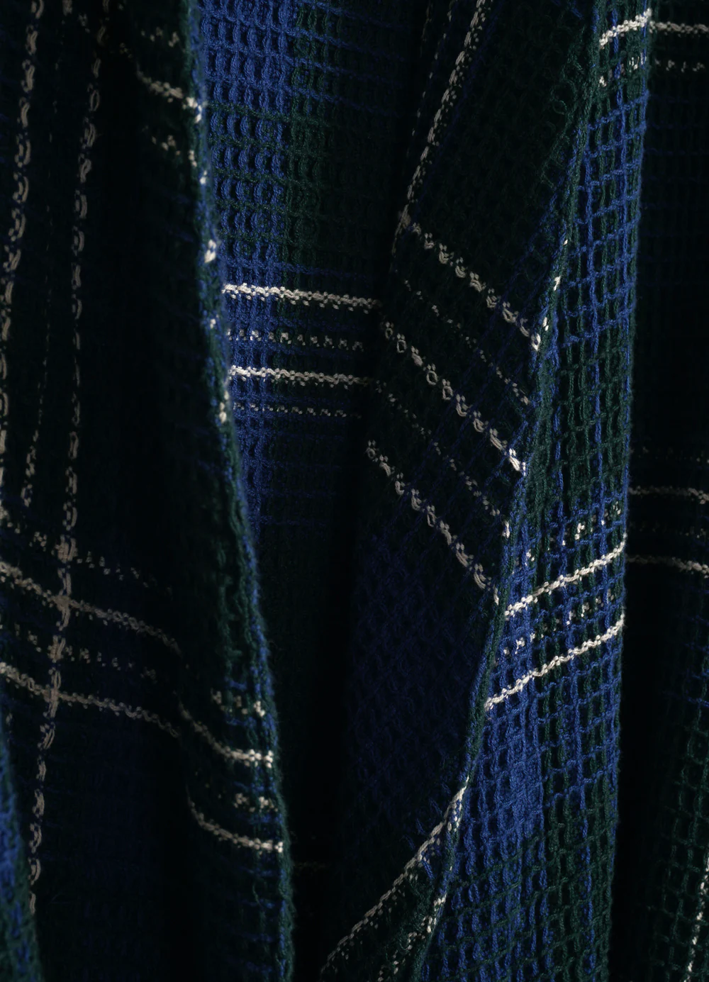 ROBE | Honeycomb Weave | Blue/Green - Image 3