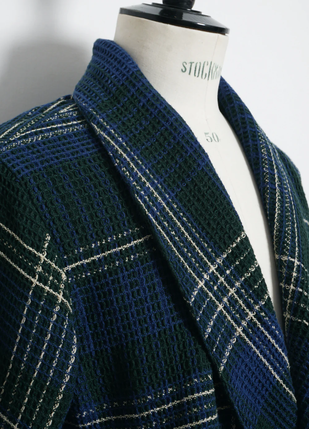 ROBE | Honeycomb Weave | Blue/Green - Image 4