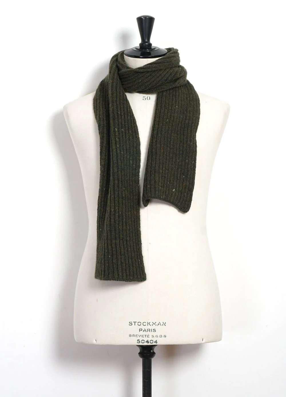 SCARF | Rib Scarf | Loden - Image 2