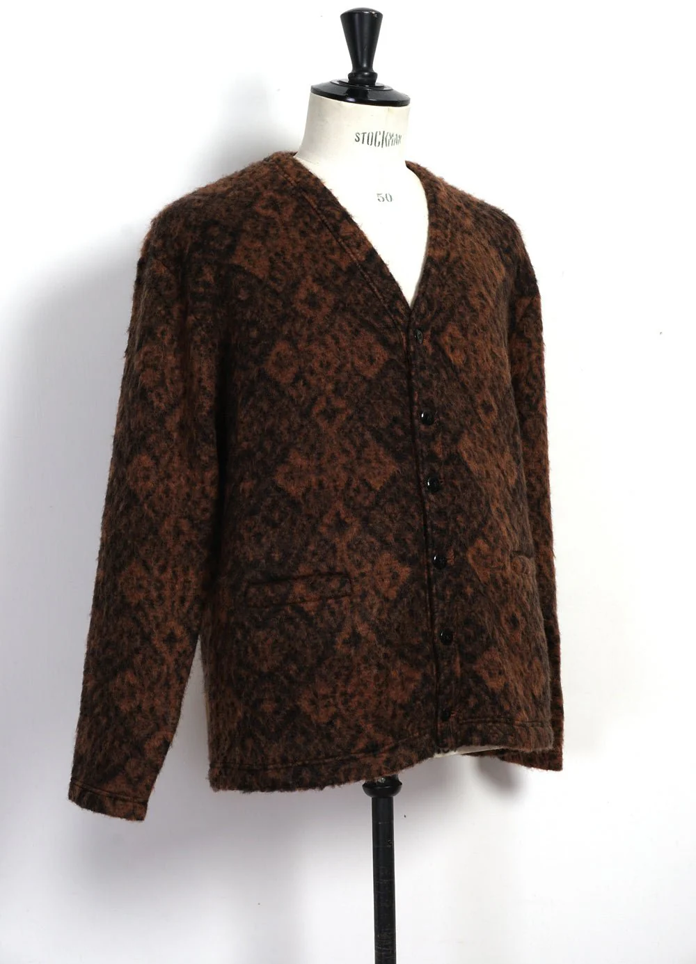 SHAGGY V CARDIGAN | Japanese Shaggy Wool Cardigan | Talisman - Image 2